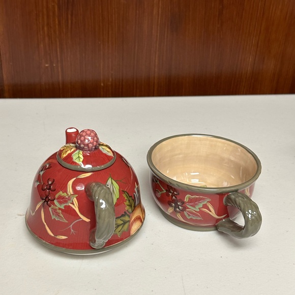 Tracy Porter Octavia Hill Collection Teapot with cup - Picture 3 of 13